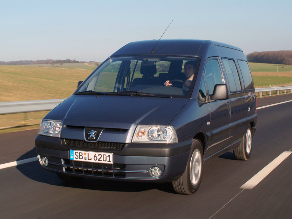 Peugeot Expert 1 поколение, рестайлинг, минивэн (03.2004 - 12.2006)